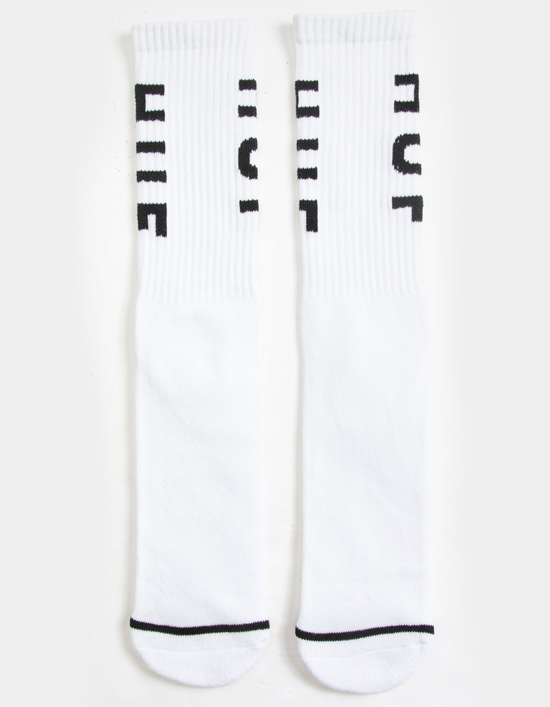 HUF Essential OG Logo Mens Crew Socks image number 0
