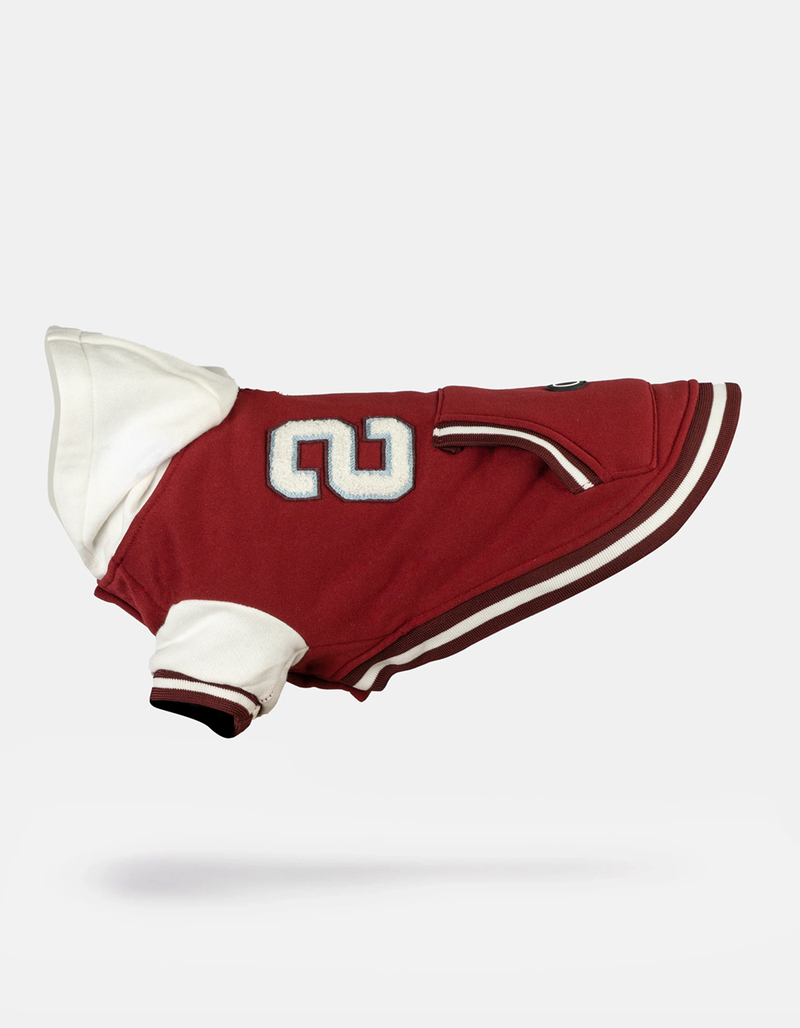SILVER PAW Otis Dog Letterman Jacket image number 4