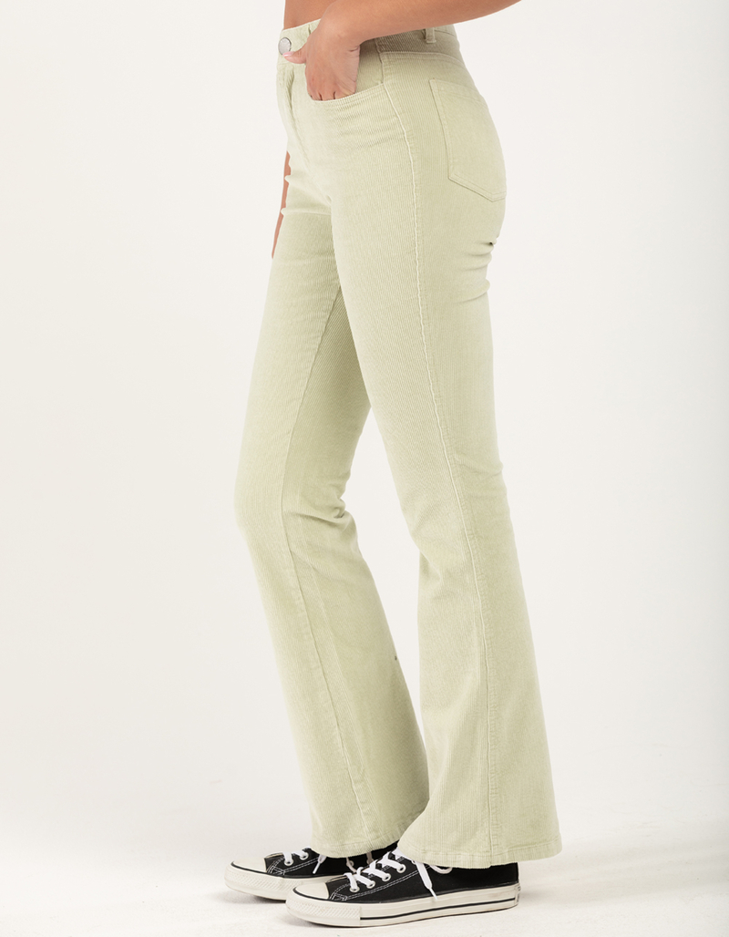 RSQ Womens High Rise Corduroy Flare Pants image number 2