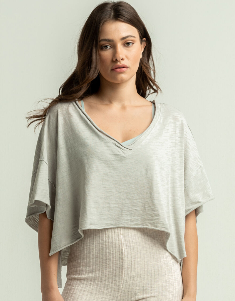 FREE PEOPLE We The Free Cally Womens Tee image number 1