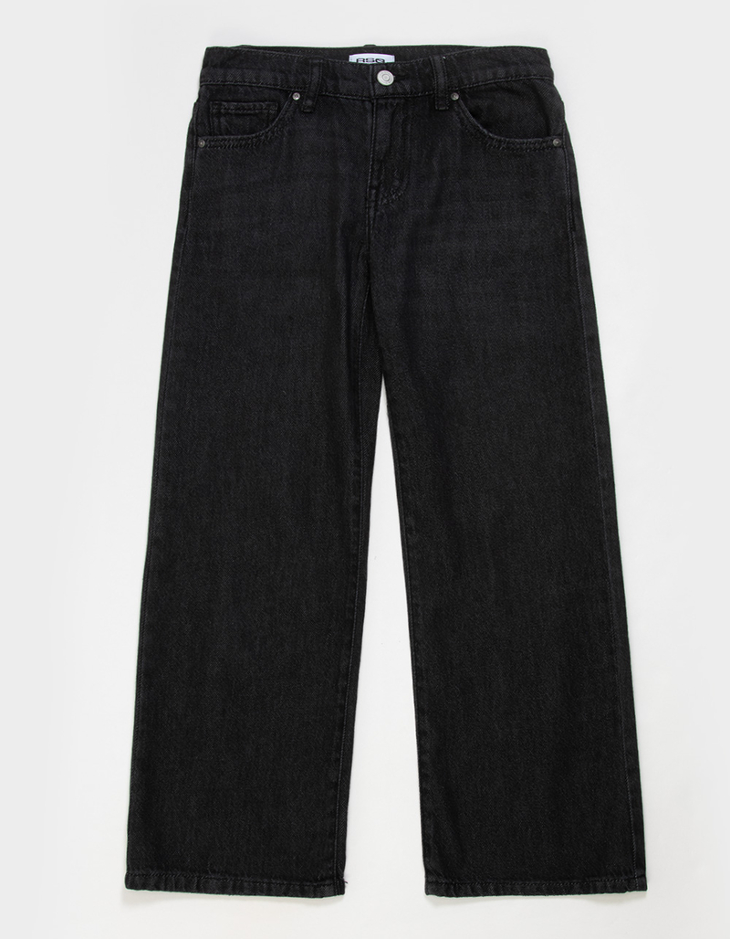 RSQ Girls Low Rise Wide Leg Jeans image number 0