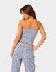 EDIKTED Lilah Striped Tube Top image number 3