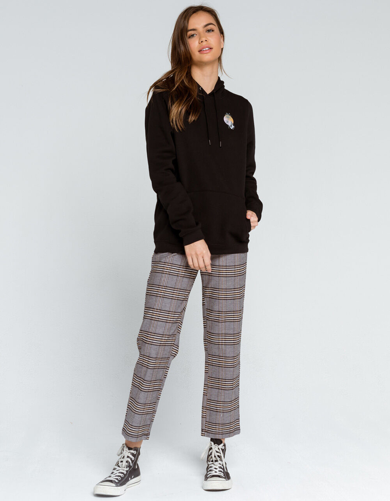 VOLCOM Volcation Womens Washed Black Hoodie image number 3