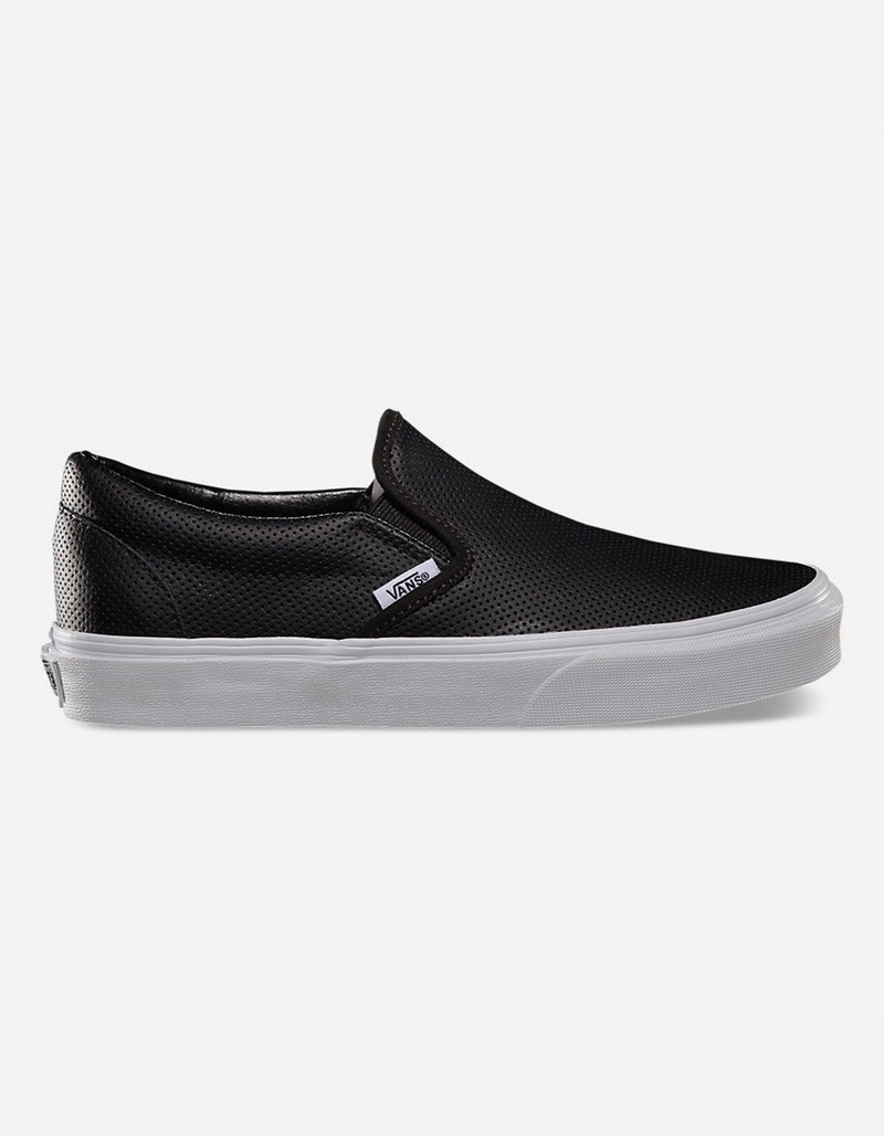 VANS Perf Leather Classic Slip-On Womens Shoes image number 0