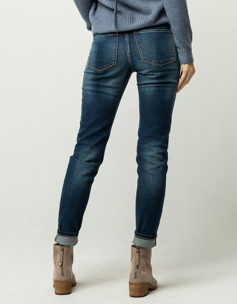 SKY AND SPARROW Clean Womens Skinny Jeans image number 2