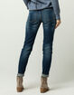 SKY AND SPARROW Clean Womens Skinny Jeans image number 3