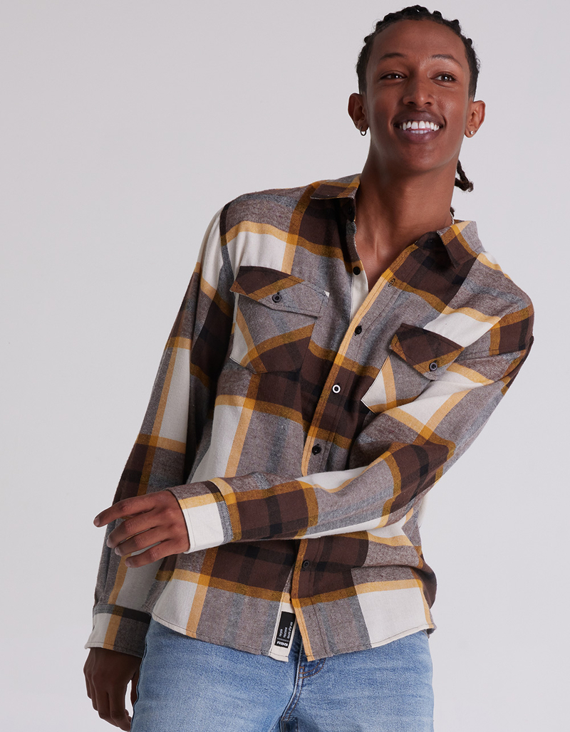 RSQ Mens Plaid Flannel image number 0
