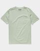 RSQ Solid Mens Sage Pocket Tee image number 1