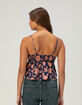 PATRONS OF PEACE Sophie Womens Smocked Top image number 4