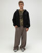 RSQ Mens Oversized Hooded Twill Jacket image number 6