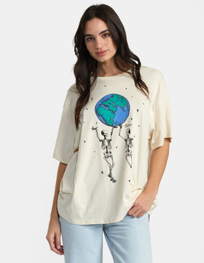 RVCA No Bounds Womens Oversized Tee image number 0