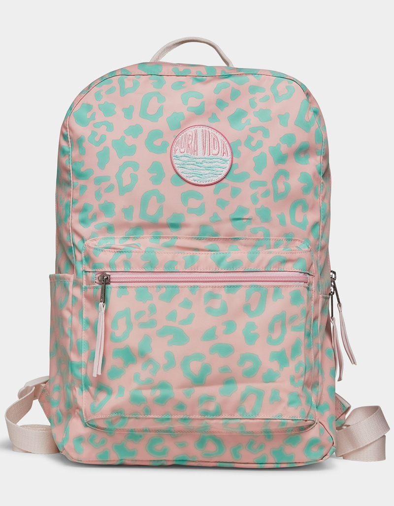 PURA VIDA Pastel Cheetah Backpack image number 0