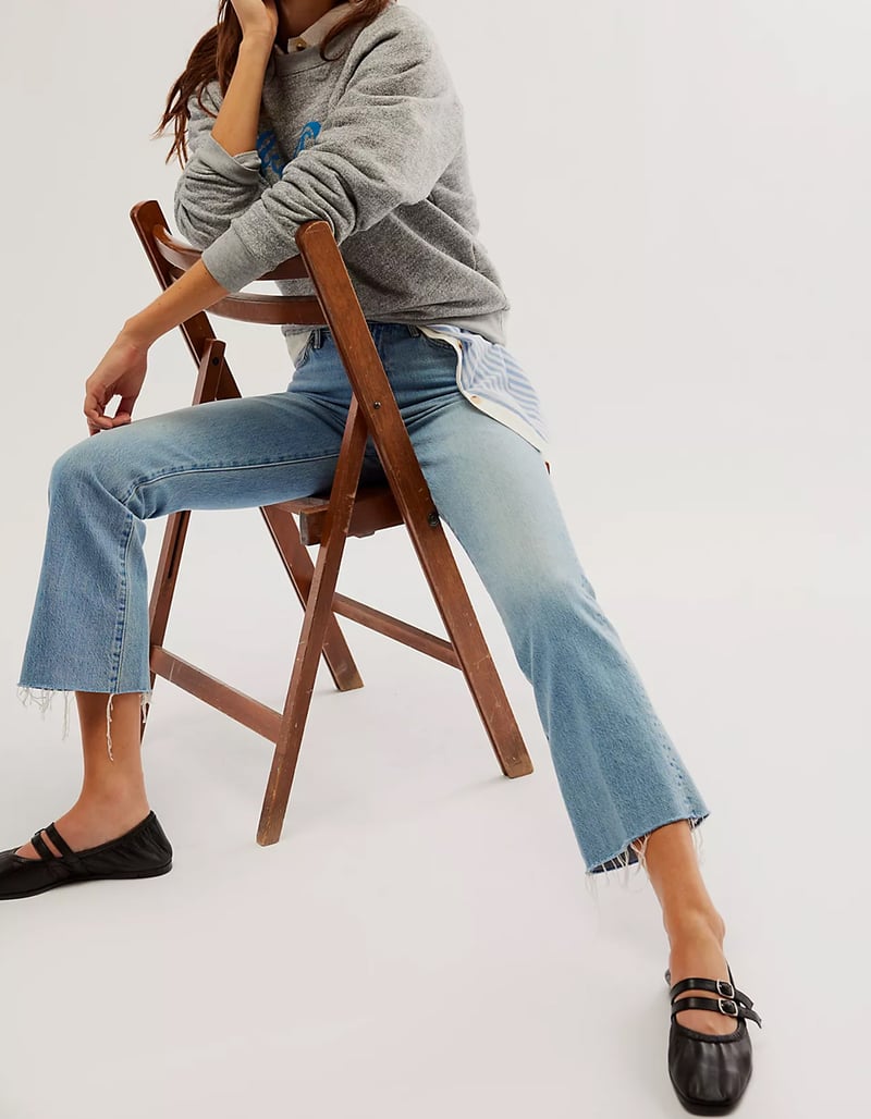 FREE PEOPLE Gemini Ballet Womens Flats BLACK Tillys