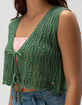 ROXY Beach Bound Womens Crop Sweater Vest image number 5
