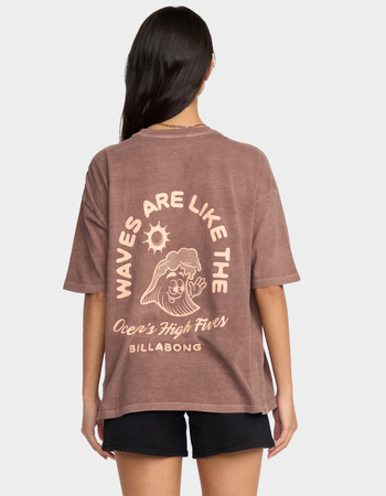 BILLABONG The Great Waves Womens Oversized Tee Primary Image