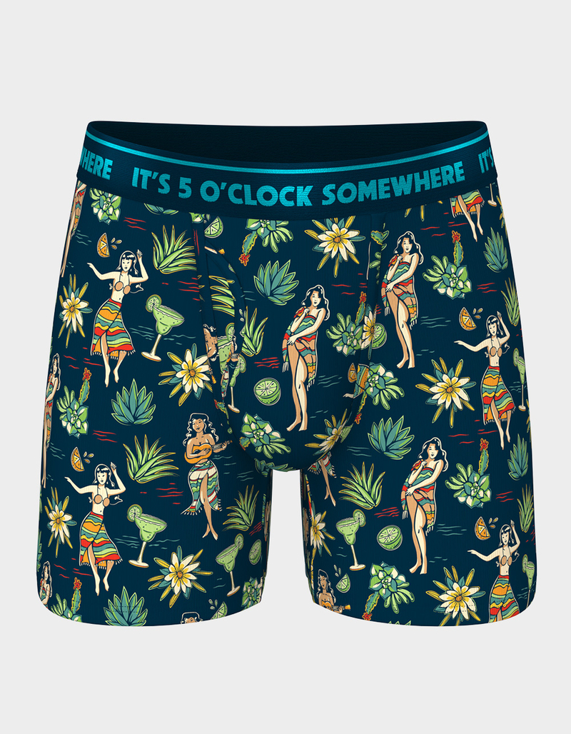 SHINESTY x Margaritaville Lost Shaker Of Salt Mens Mid Boxer Briefs image number 0