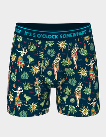 SHINESTY x Margaritaville Lost Shaker Of Salt Mens Mid Boxer Briefs Primary Image