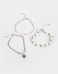 FULL TILT 3 Pack Shell/Sun/Beaded Anklets image number 2