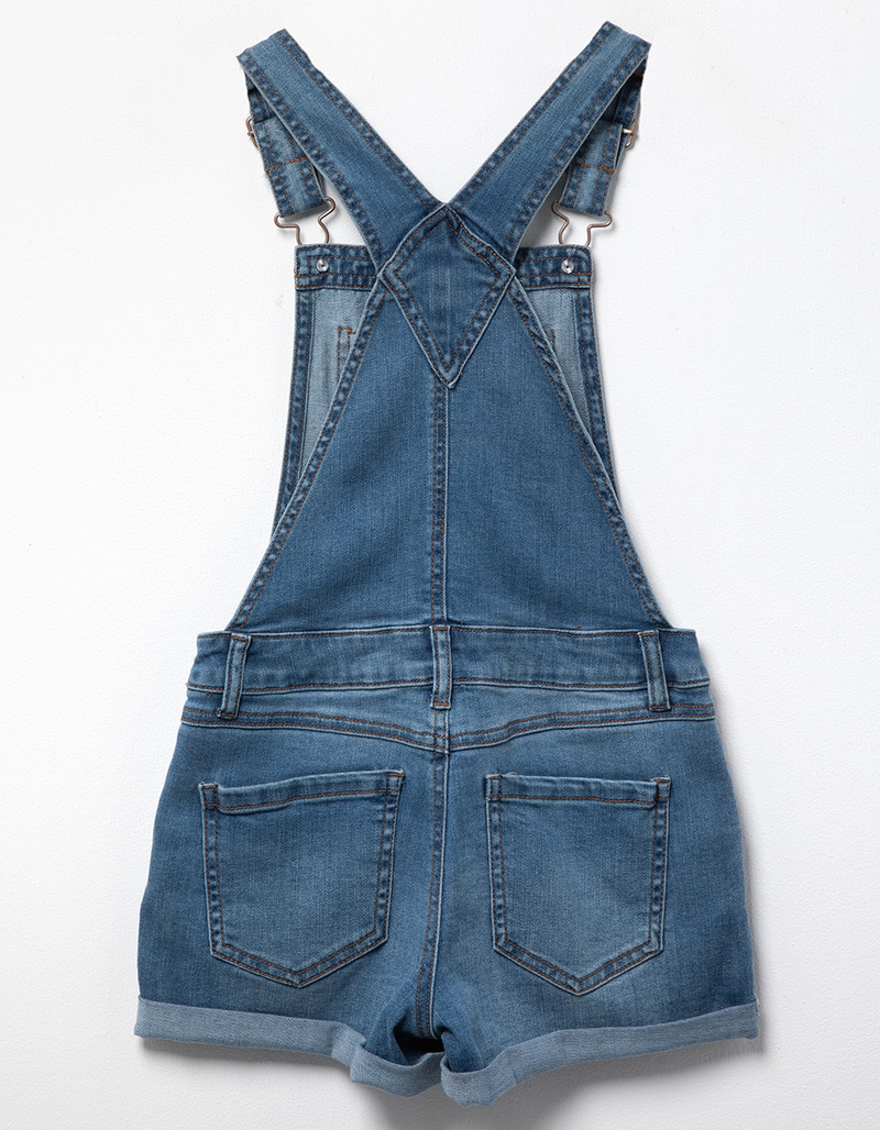 RSQ Girls Denim Shortalls image number 1