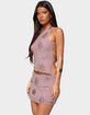 EDIKTED Astrid Beaded Backless One Shoulder Top image number 2