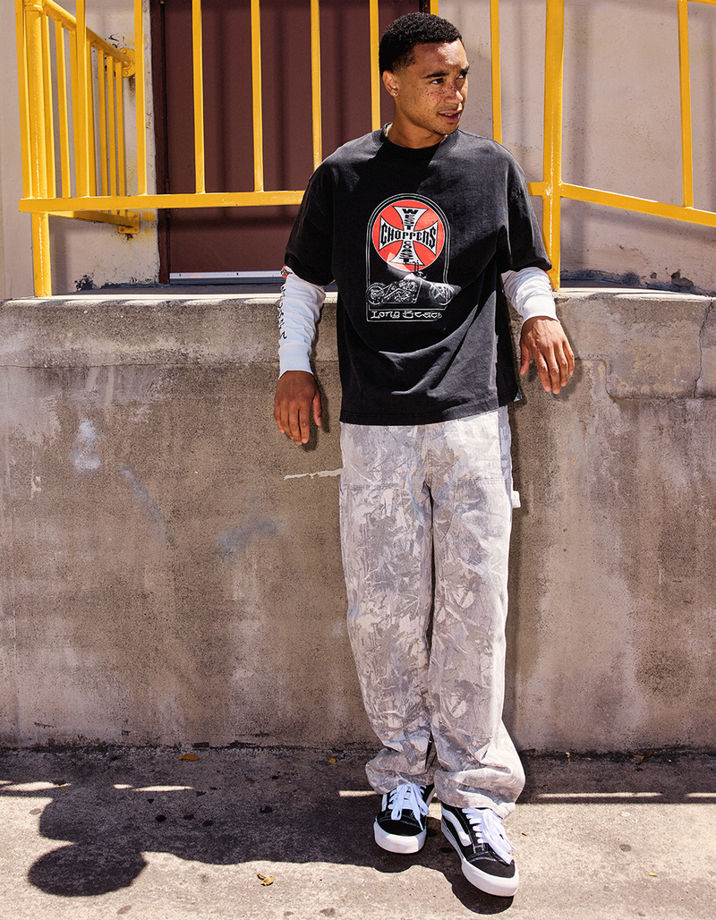 WEST COAST CHOPPERS Chopper Mens Long Sleeve 2fer Tee image number 5