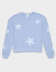 FULL TILT Star Puff Girls Crewneck Sweatshirt image number 2