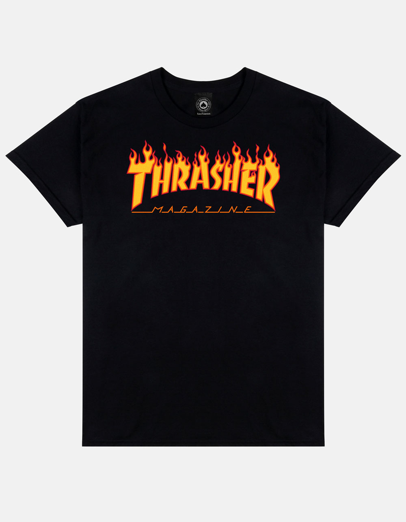 THRASHER Flame Logo Mens Tee image number 0
