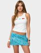 EDIKTED Ocean Club Bead Ribbed Tank Top image number 1