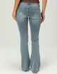 RSQ Womens Low Rise Floral Embroidered Bootcut Jeans image number 6
