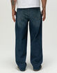 RSQ Mens Loose Dark Wash Jeans image number 3