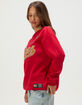 SAN FRANCISCO 49ERS Script Womens Crewneck Sweatshirt image number 3