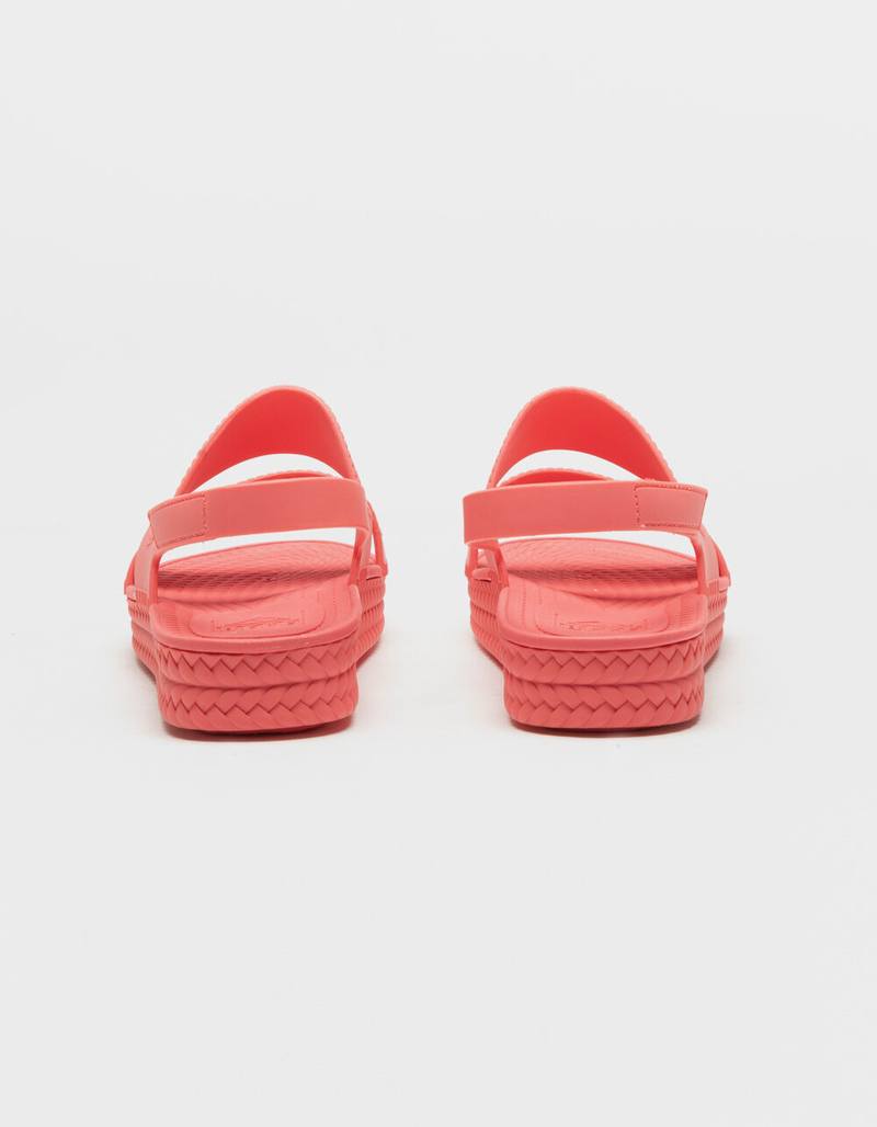 REEF Water Vista Womens Paradise Pink Platform Sandals image number 3