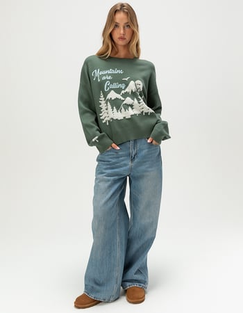 RSQ Womens Mountain Sweater Alternative Image