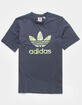 ADIDAS Navy Camo Boys Tee image number 1