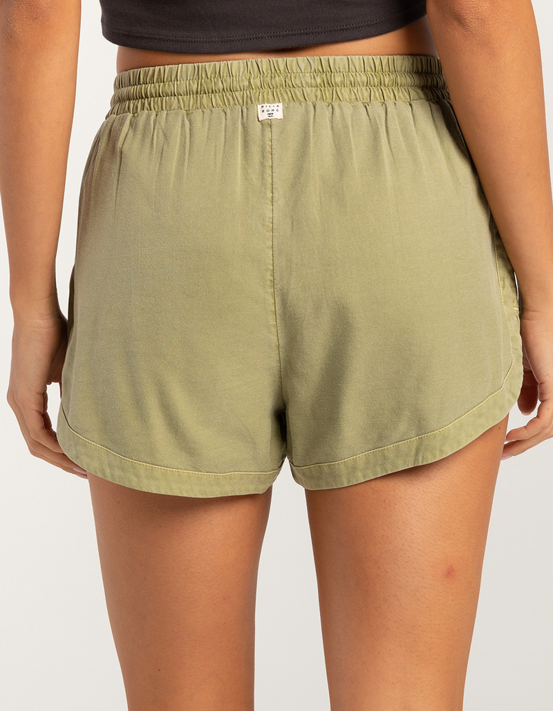BILLABONG Road Trippin Womens Elastic Waist Shorts image number 3