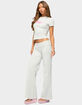 EDIKTED Wknd Sequin Tee image number 4