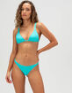 FULL TILT Smocked Skimpy Bikini Bottoms image number 1