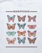 BUTTERFLY Mariposas Chart Unisex Kids Tee image number 2