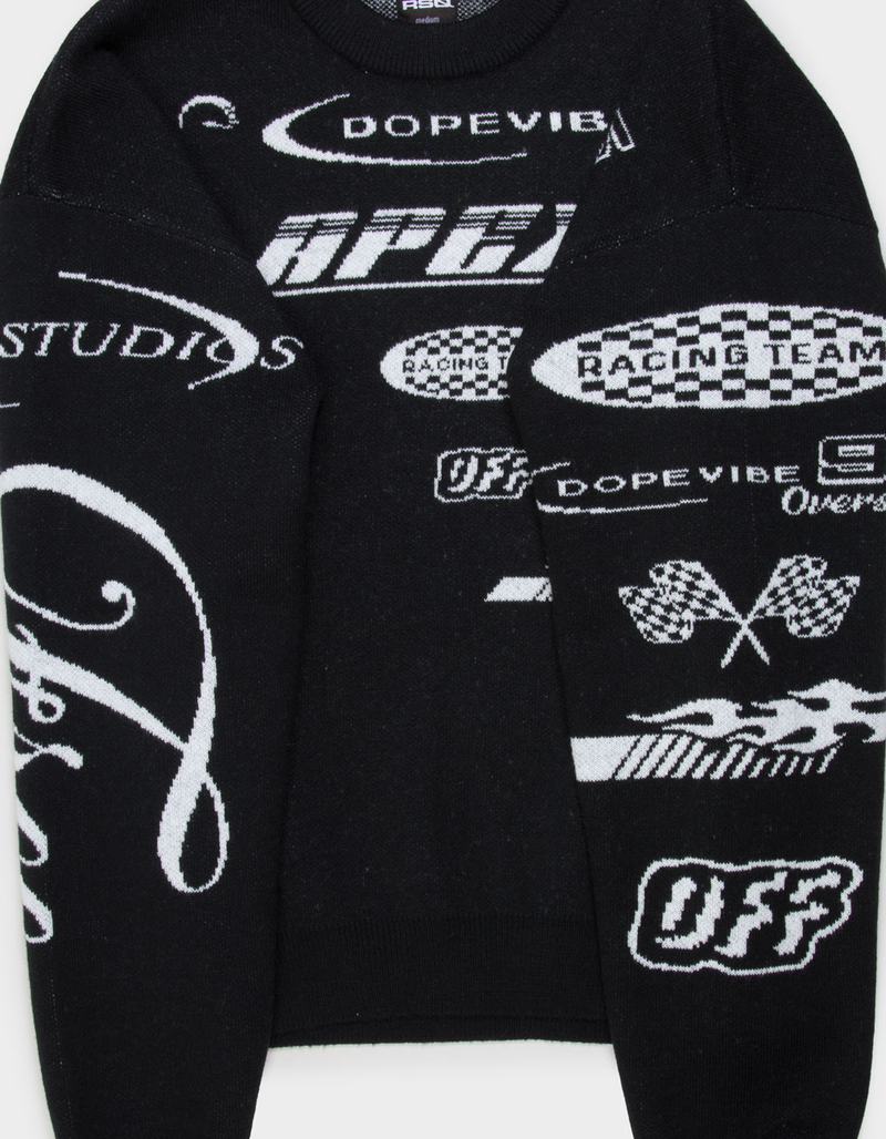 RSQ Mens Graphic Sweater image number 2