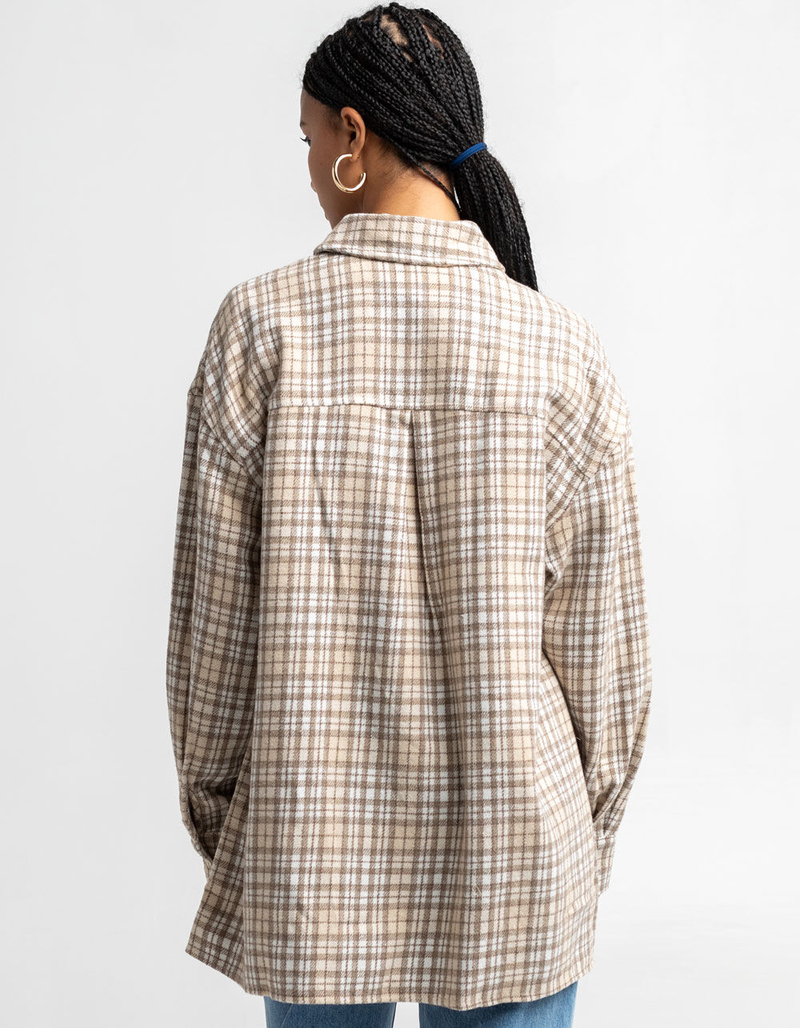 4TH & RECKLESS Coralie Womens Flannel Shirt image number 2