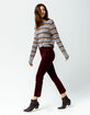 RSQ Sydney Crop Womens Flare Corduroy Pants image number 5