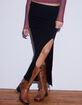WEST OF MELROSE Womens Rib Maxi Skirt image number 2