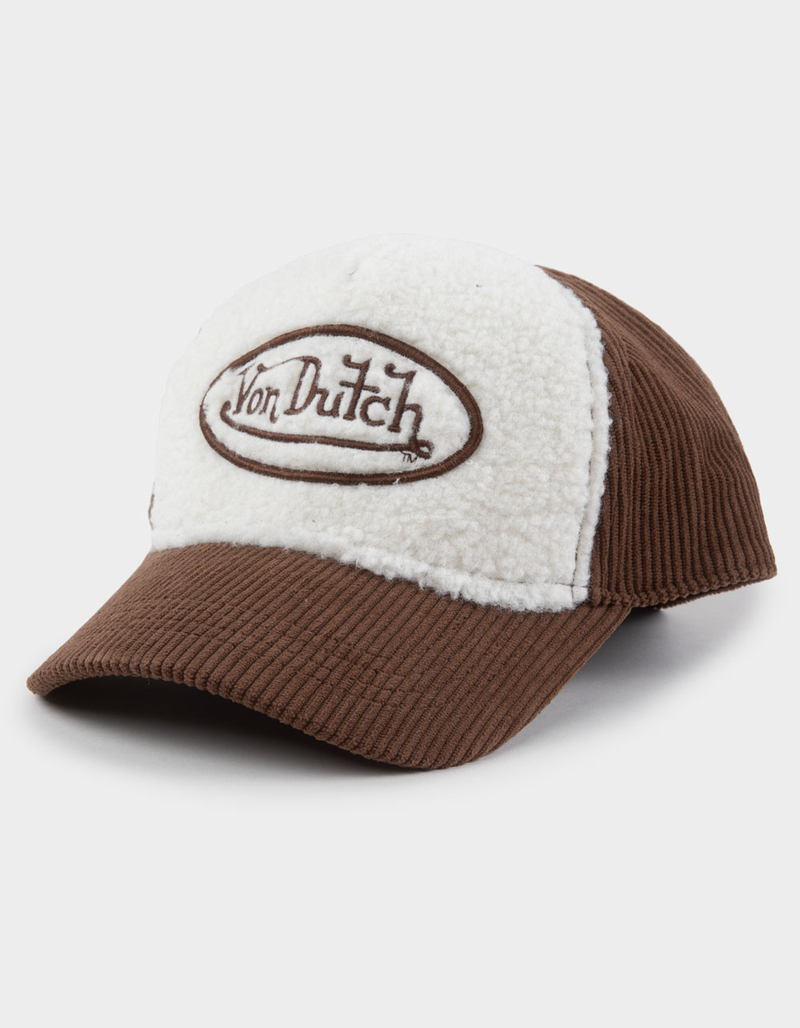 VON DUTCH Sherpa Dutch Strapback Hat image number 0