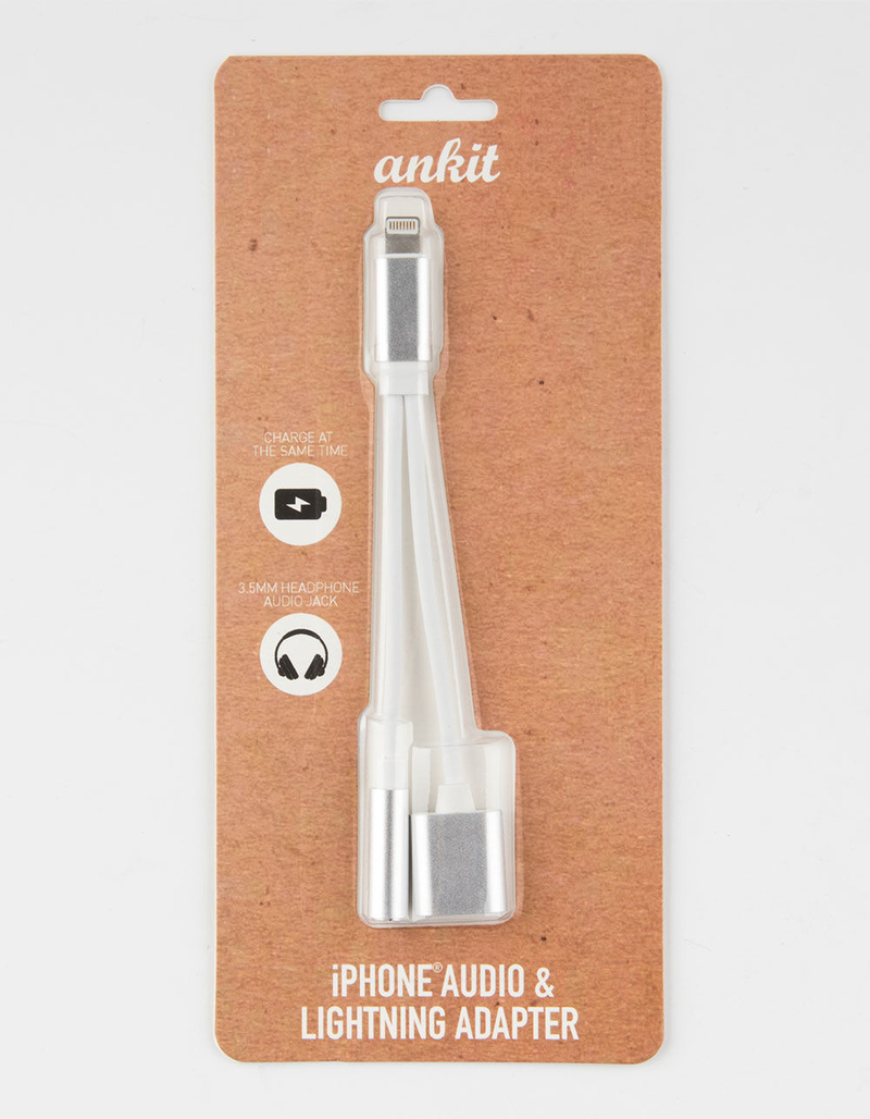 iPhone 7/8 Silver Splitter Cable image number 0