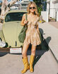 NECTAR CLOTHING Womens Mini Ruffle Dress image number 1