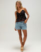 PATRONS OF PEACE Cornia Womens Babydoll Top image number 2