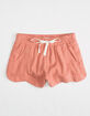BILLABONG Mad For You Rust Girls Shorts image number 1
