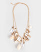 FULL TILT Layered Multi Shell Charm Necklace image number 1