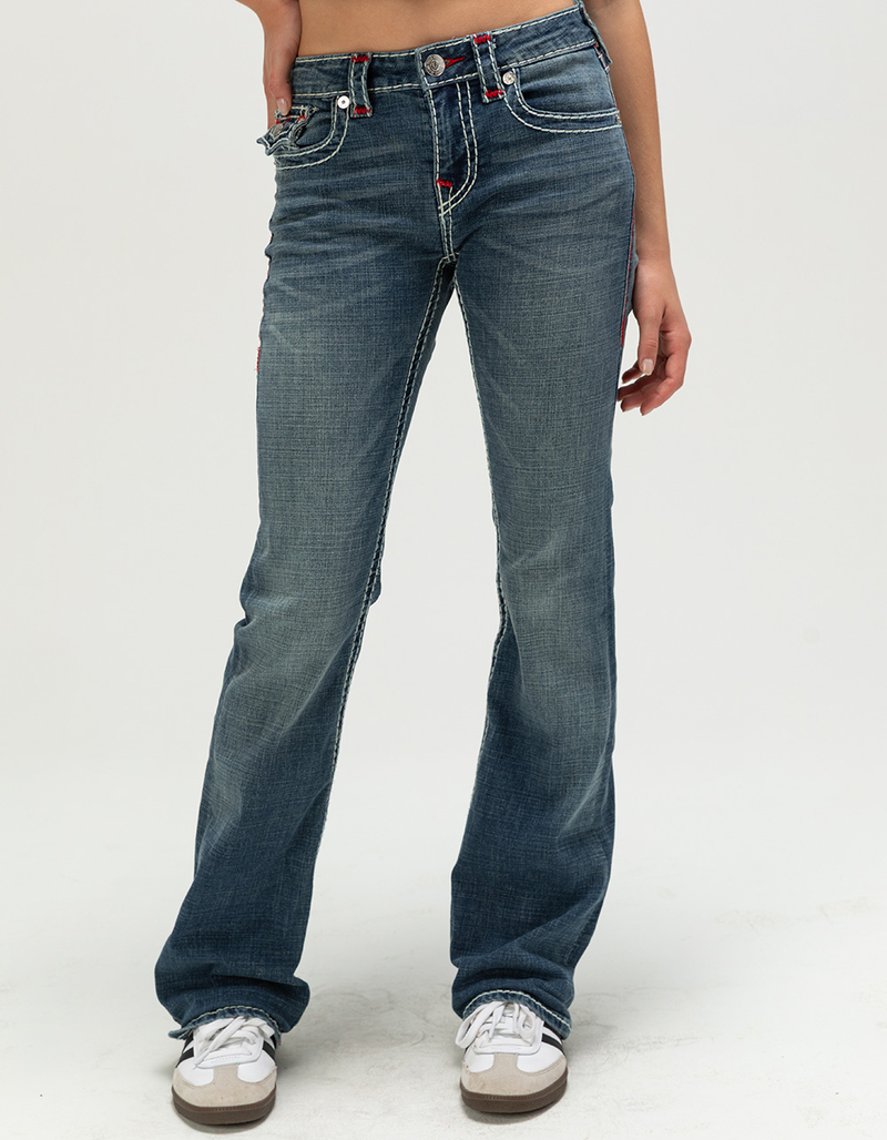 TRUE RELIGION Becca Mid Rise Super T Womens Bootcut Jeans image number 2