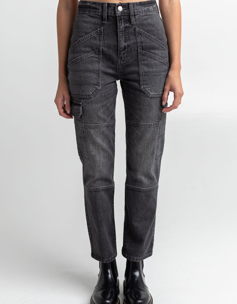 DAZE Cargo Straight Jeans image number 1